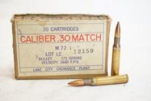 Lake City Ordnance Plant 30-06, 173 gr, 20 count