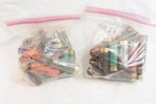 Two bags of 12 gauge mixed, 50 count