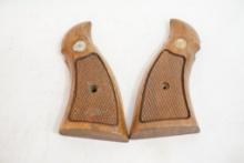 Smith & Wesson wood N frame square butt grip