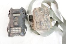Two game cameras