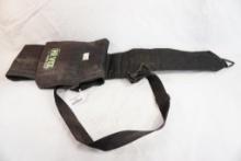 One nylon duffle bag, and one nylon soft rifle case