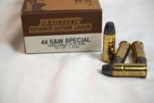 One box of Magtech cowboy action 44 S&W Spec 240 gr LFN. Count 50.