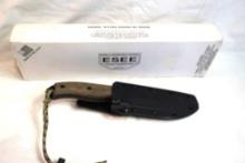 ESEE Randall's ESEE-5 survival, escape, evasion knife. As new in box.