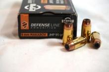 One box of PPU 9mm Makarov 95 gr JHP. Count 50.