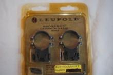 One set of Leupold Handgun scope mounts for Colt Python. In package.