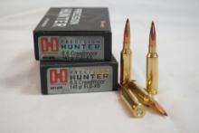 Two boxes of Hornady Hunter 6.5 Creedmoor 143 gr ELD-X. Count 40.