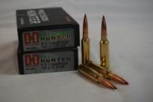 Two boxes of Hornady Hunter 6.5 Creedmoor 143 gr ELD-X. Count 40.