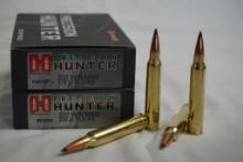 Two boxes of Hornady Hunter 300 Win Mag 178 gr ELD -X. Count 40.