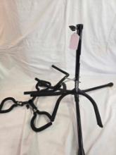 One metal 3 guitar stand.