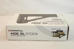 One MagPul MOE RL butt stock for AR-15/16 Carbine. Mil Spec. New in box.
