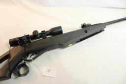 One Gamo silent cat barrel cock rifle. With scope.
