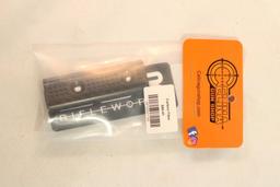 Carbon fiber rail mount covers. In package.