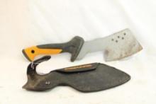 Fiskars clearing hatchet with nylon sheath