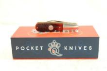 Queen dual blade folding knife new in box
