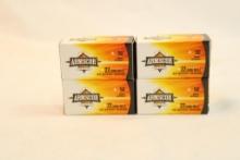 Four boxes of Armscor 22 LR 36 gr HP. Count 200.