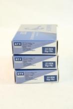 Three boxes of Scorpio 223 Rem 55 gr FMJ. Count 60.