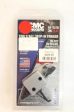 One CMC two stage drop-in AR-15 large pin trigger. In package.