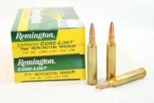 Two boxes of Remington 7mm Rem Mag 150 gr PSP. Count 40.