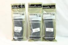 Three MagPul 30 round AR/M4 magazines. In packages.