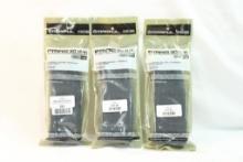 Three MagPul 30 round AR/M4 magazines. In packages.