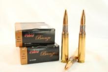 Two boxes of PMC Bronze 50 cal 660 gr FMJBT. Count 20.