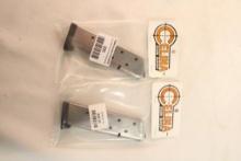 Two Ed Brown 1911 45, 8 round magazines, In packages.