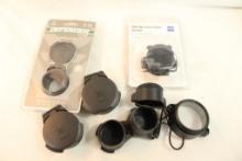Bag of miscellaneous scope covers.