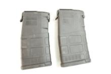 Two Magpul 7.62x51 20 round magazines.