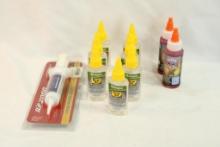 Bag of miscellaneous gun oil, weapons grease.