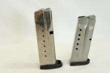 Two Smith & Wesson 9MM mags,one 15 rnd and one 7 rnd