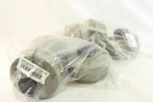 Two pkgs of Israeli type 80 gas mask filters, 6 count total