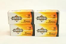 Four boxes of Armscor 22 LR 36 gr HP. Count 200.