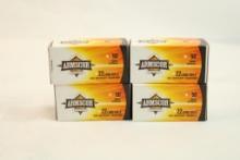 Four boxes of Armscor 22 LR 36 gr HP. Count 200.