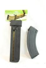 One AK-47 7.62X39 steel 30 round mag and one Cammenga Easy loader, both new in pkg