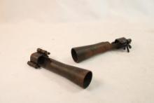 Two M1 Carbine flash hiders