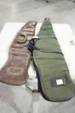 Two padded Browning rifle cases