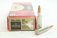 Partial box of Federal Premium 300 Win short mag 180gr, 15 count