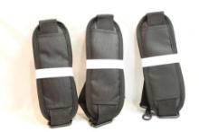 The gun slings with padded shoulder