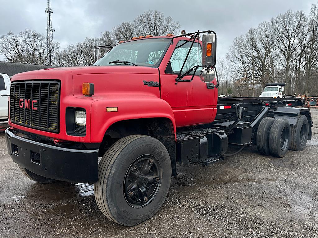 1992 GMC TOPKICK ROLLOFF TRUCK