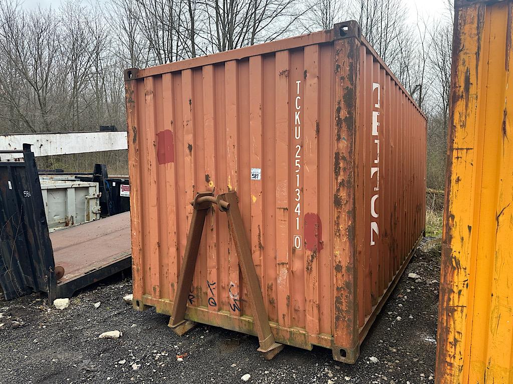 8’x20’ ROLLOFF STORAGE CONTAINER