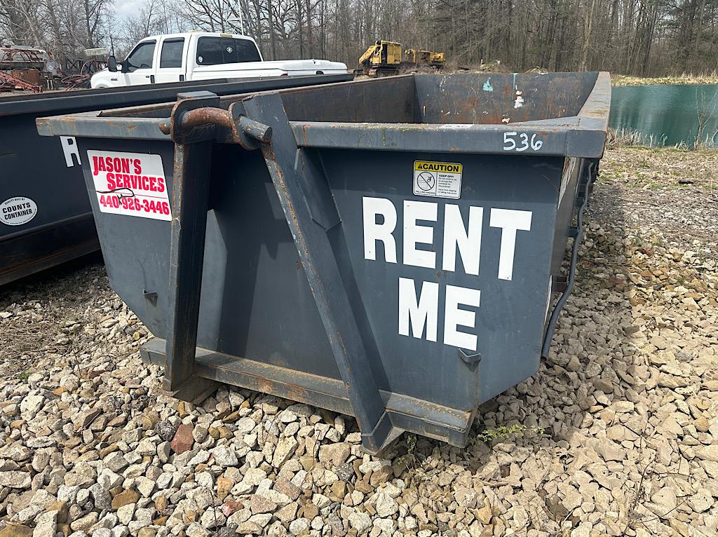 COUNTS CONTAINER 15 YARD ROLLOFF DUMPSTER