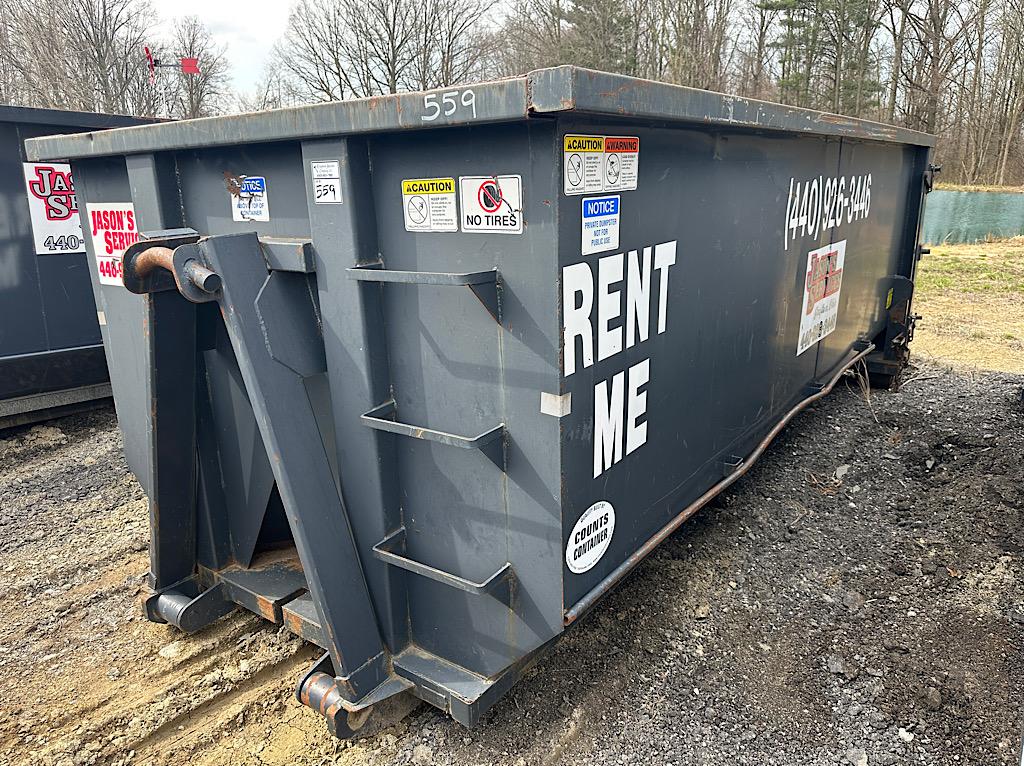 COUNTS CONTAINER 20 YARD ROLLOFF DUMPSTER