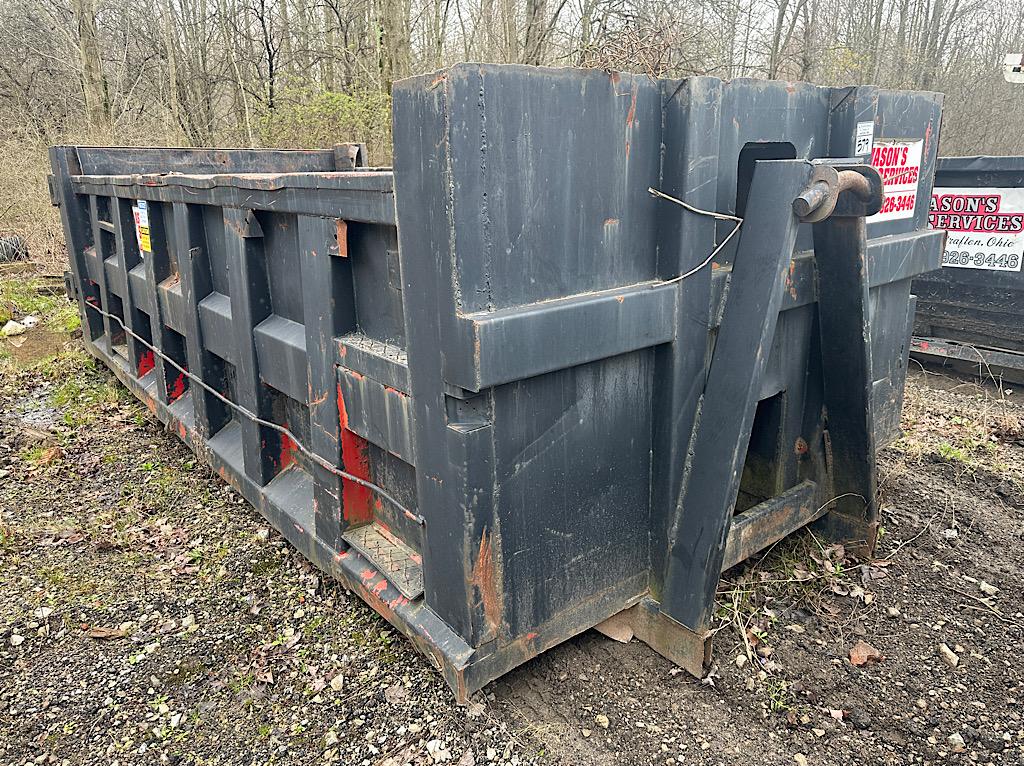 SHOP BUILT 17 YARD ROLLOFF DUMPSTER