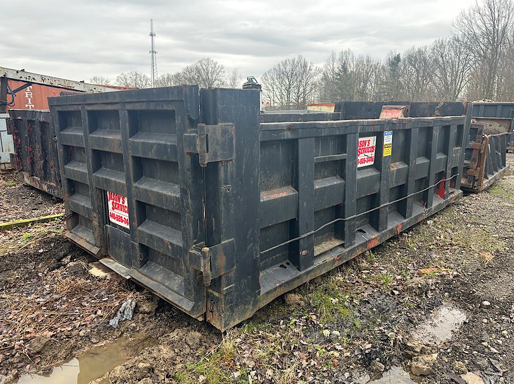 SHOP BUILT 17 YARD ROLLOFF DUMPSTER