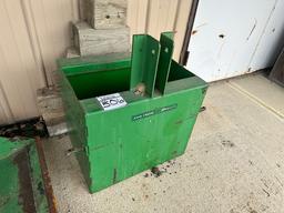 JOHN DEERE IMATCH 3 POINT WEIGHT BOX