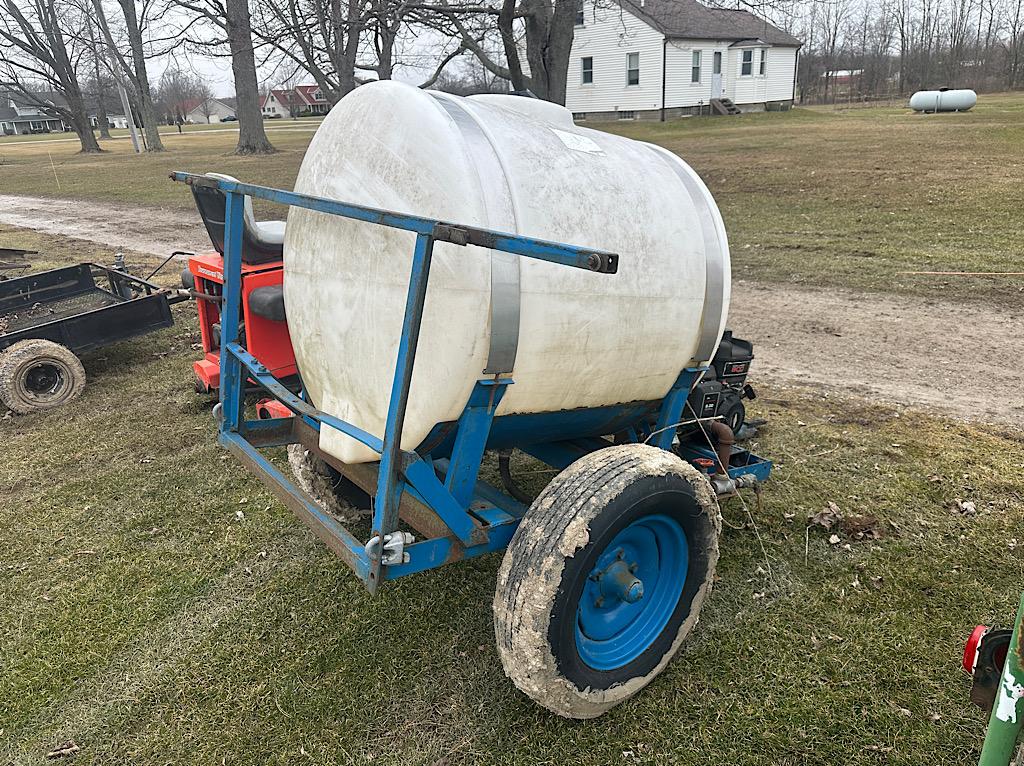 200 GALLON PULL TYPE SPRAYER