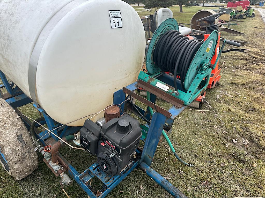 200 GALLON PULL TYPE SPRAYER