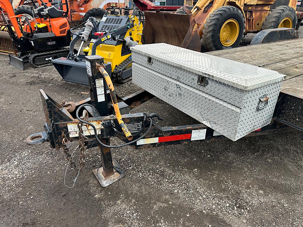 2011 CRONKHITE 7'X20' EQUIPMENT TRAILER