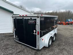 2008 HAULMARK 7X12 ENCLOSED TRAILER