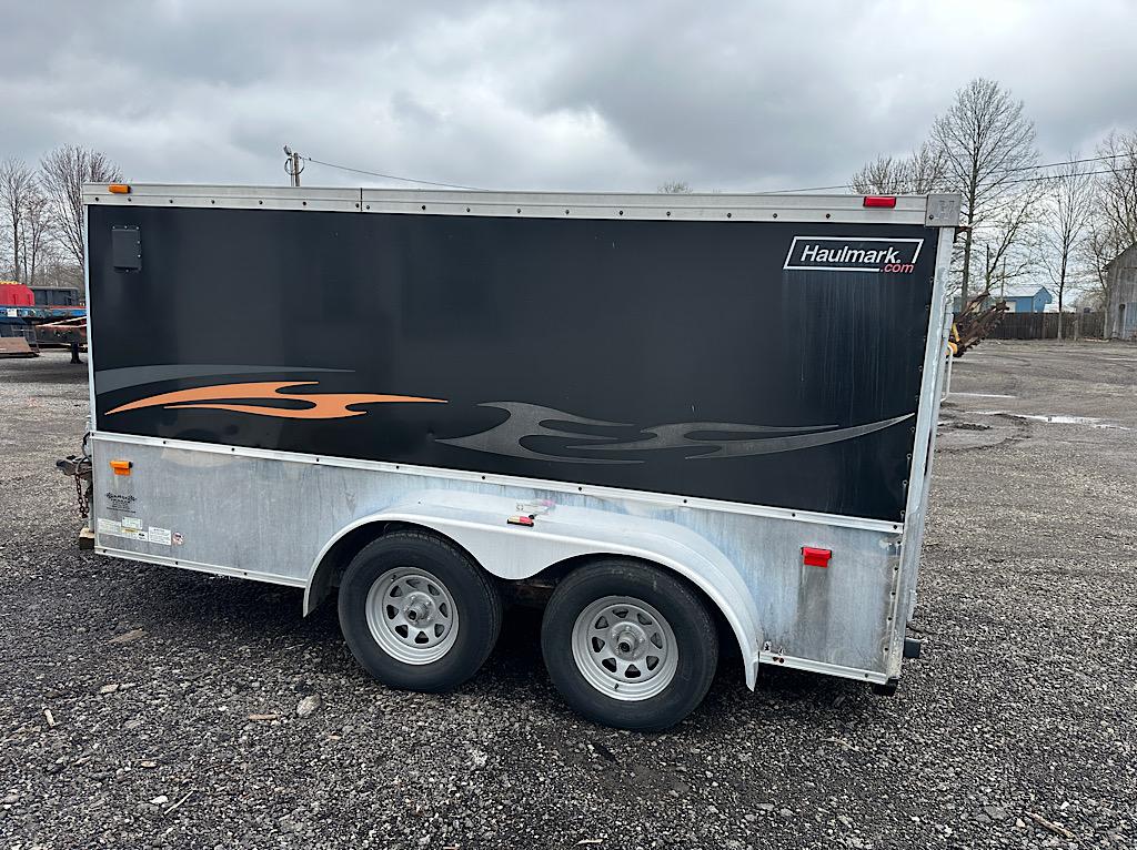 2008 HAULMARK 7X12 ENCLOSED TRAILER